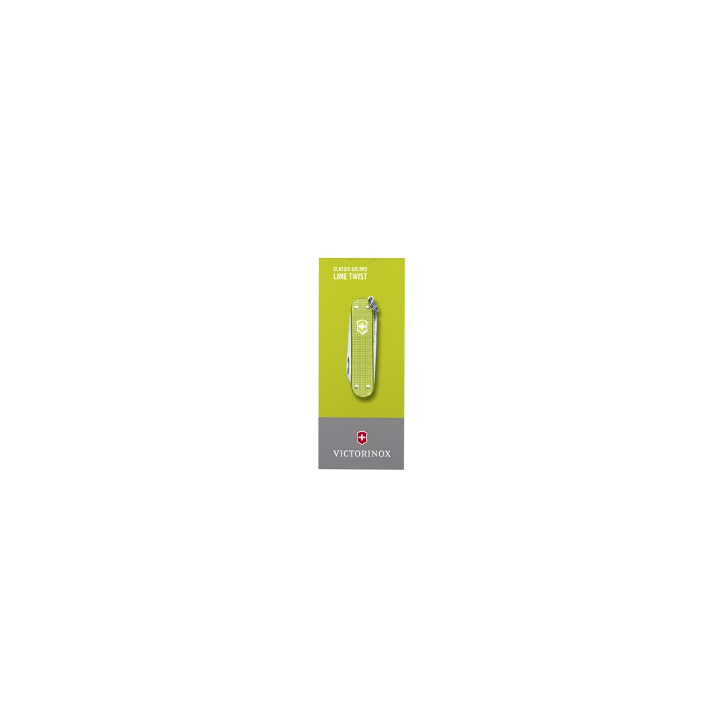 Victorinox Classic Alox Lime Twist Multitool Pocket Knife 0.6221.241G - Victorinox