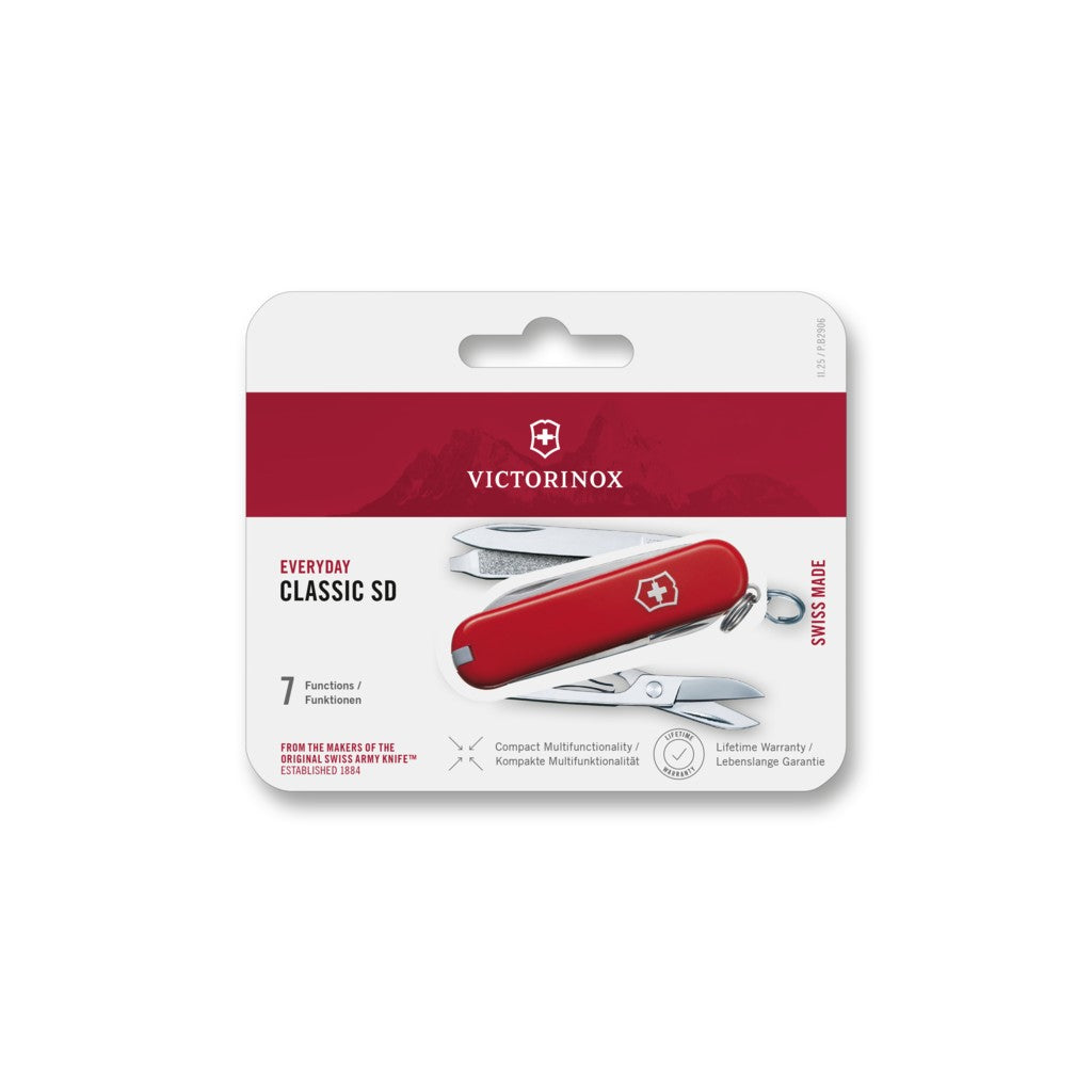 Classic SD, 58 mm, red - Victorinox