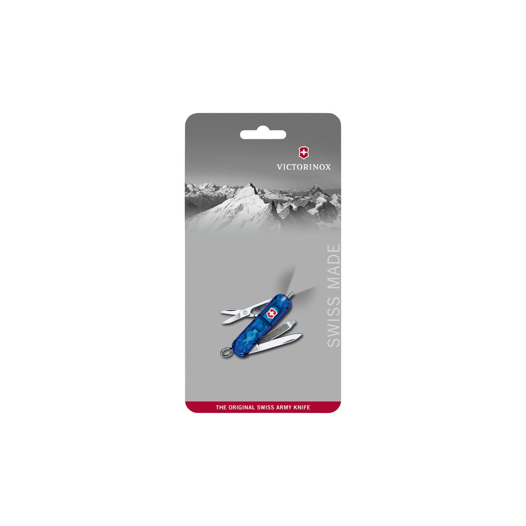 Signature Lite, 58 mm, blue transparent - Victorinox
