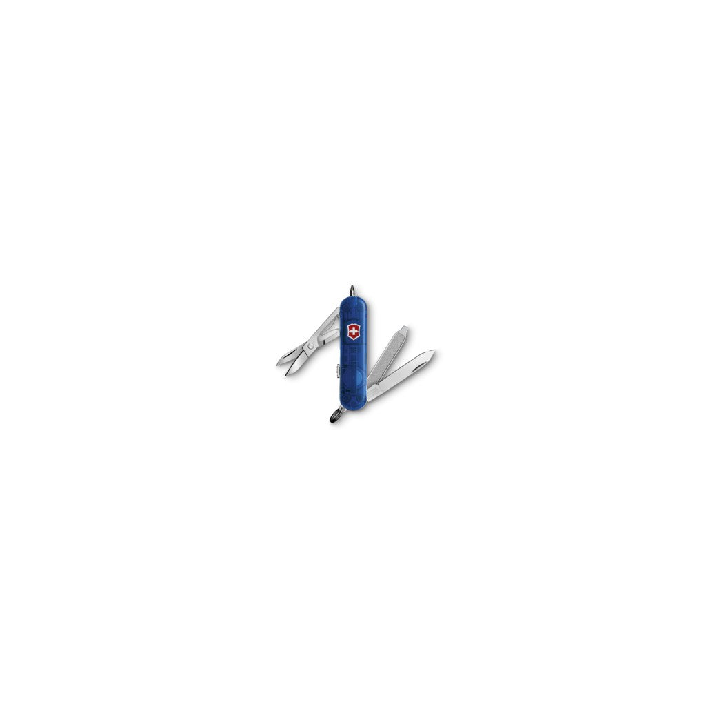 Signature Lite, 58 mm, blue transparent - Victorinox