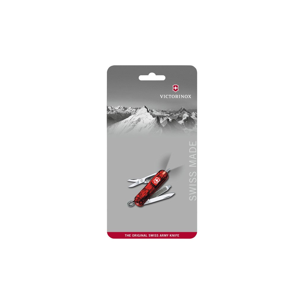 Signature Lite, 58 mm, red transparent - Victorinox