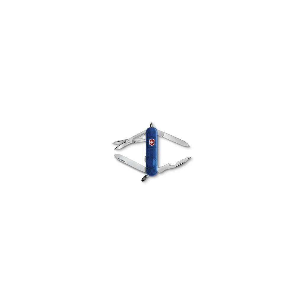 Midnite Manager, 58 mm, blue transparent - Victorinox