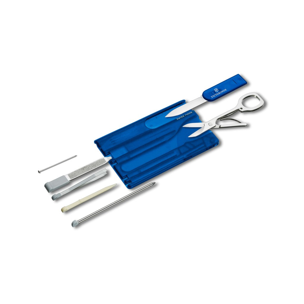 Swiss Card Classic, blue transparent - Victorinox