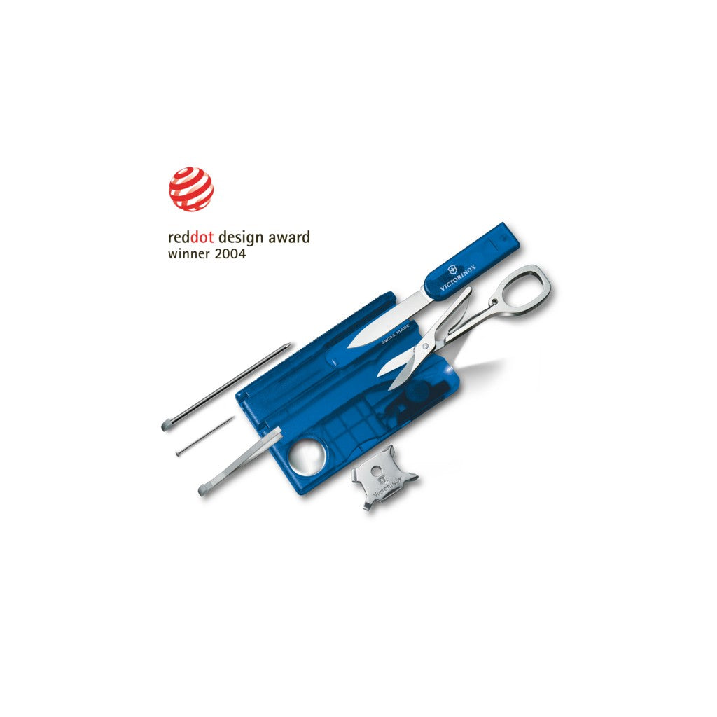 Victorinox Swiss Card Lite in blue transparent - Victorinox