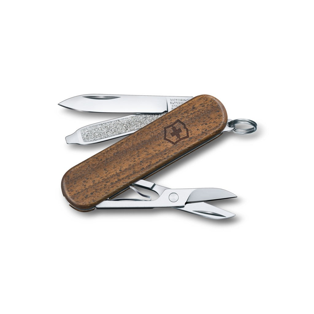 Classic SD Wood, 58 mm, brown - Victorinox