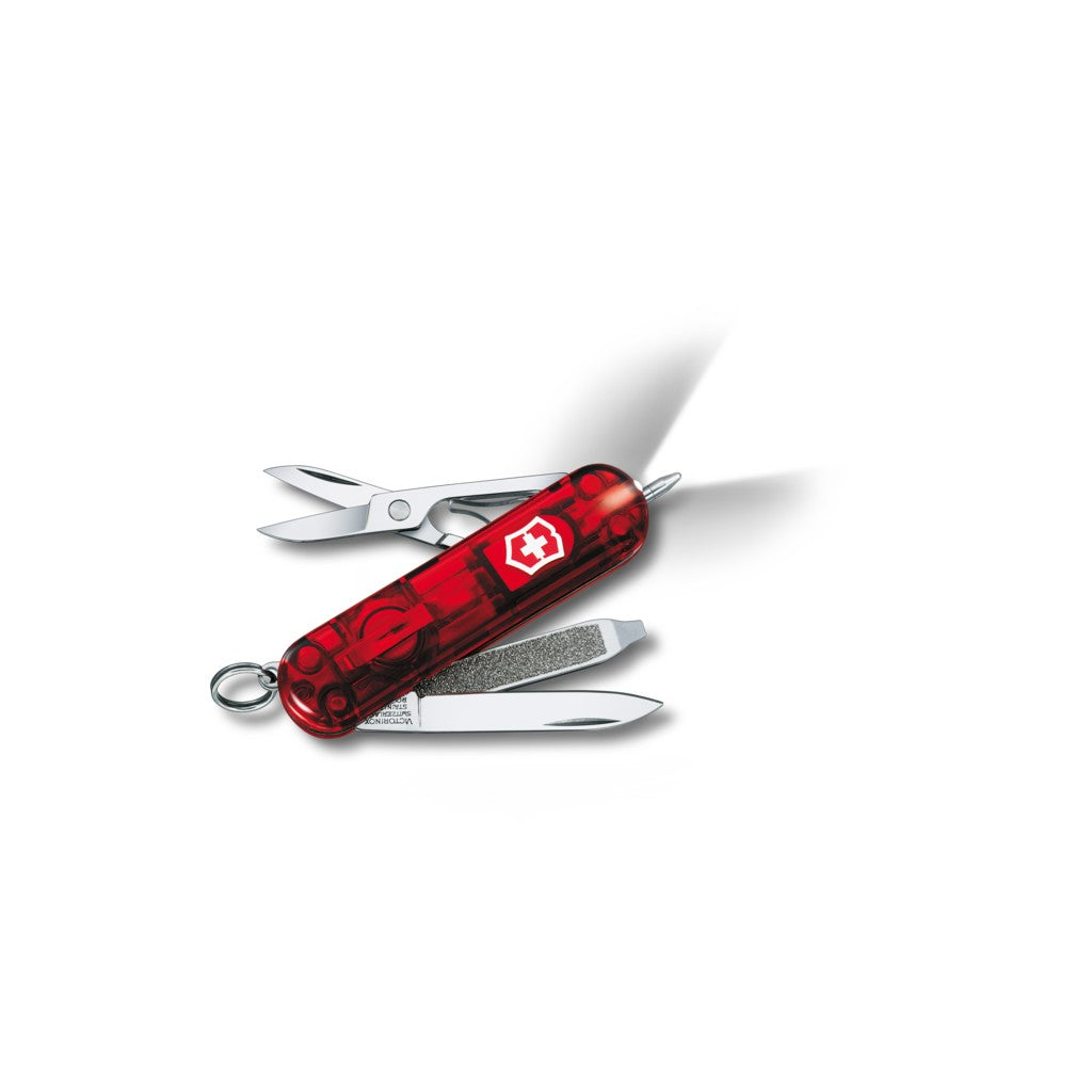 Signature Lite, 58 mm, red transparent - Victorinox