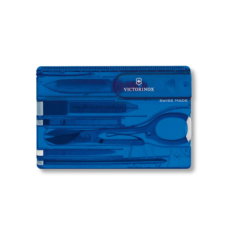 Swiss Card Classic, blue transparent - Victorinox