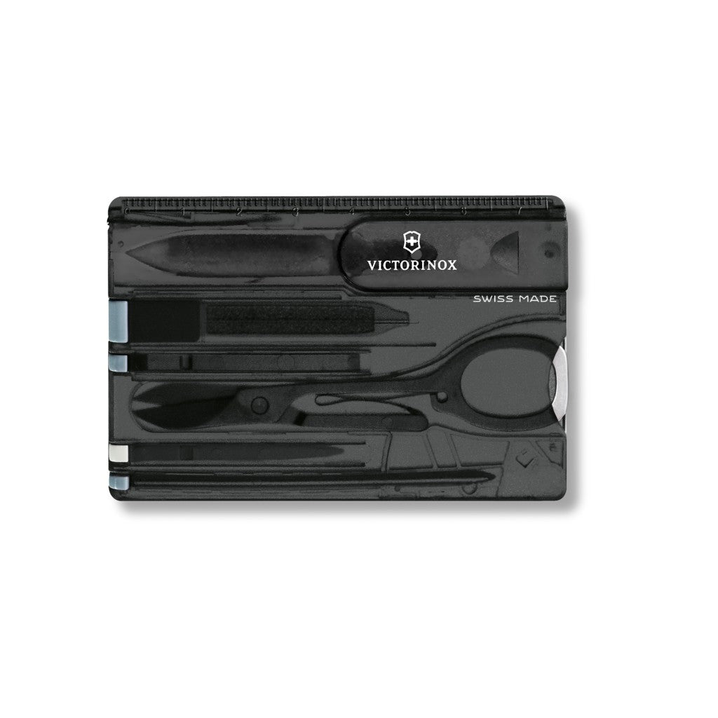 Swiss Card Classic, black transparent - Victorinox