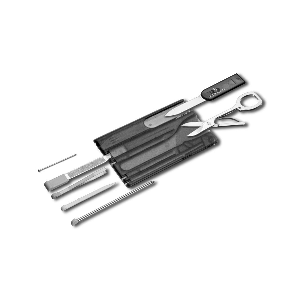 Swiss Card Classic, black transparent - Victorinox