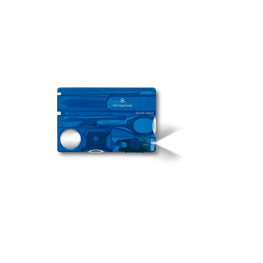 Victorinox Swiss Card Lite in blue transparent - Victorinox