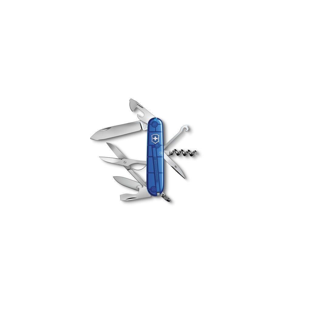 Climber, 91 mm, blue transparent - Victorinox