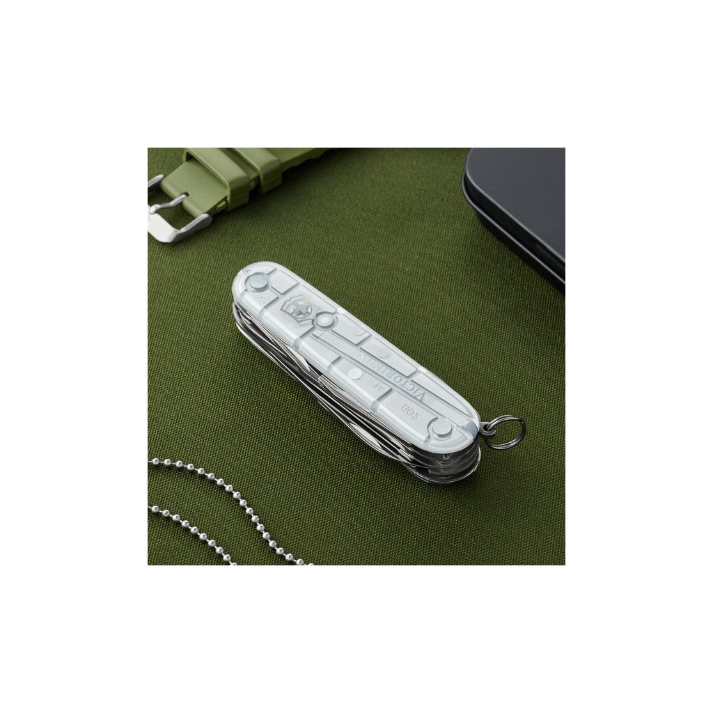Huntsman, 91 mm, silver transparent - Victorinox