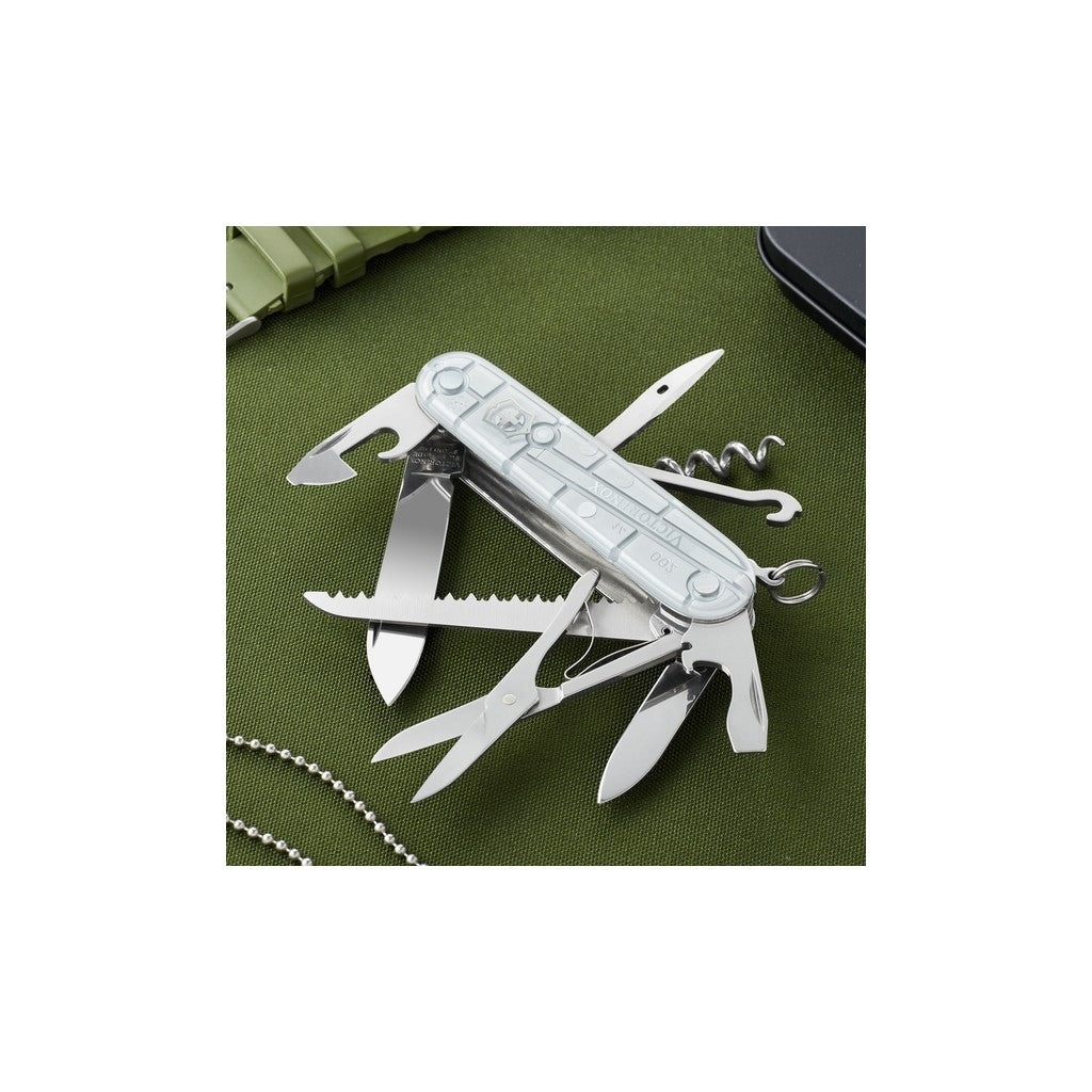 Huntsman, 91 mm, silver transparent - Victorinox