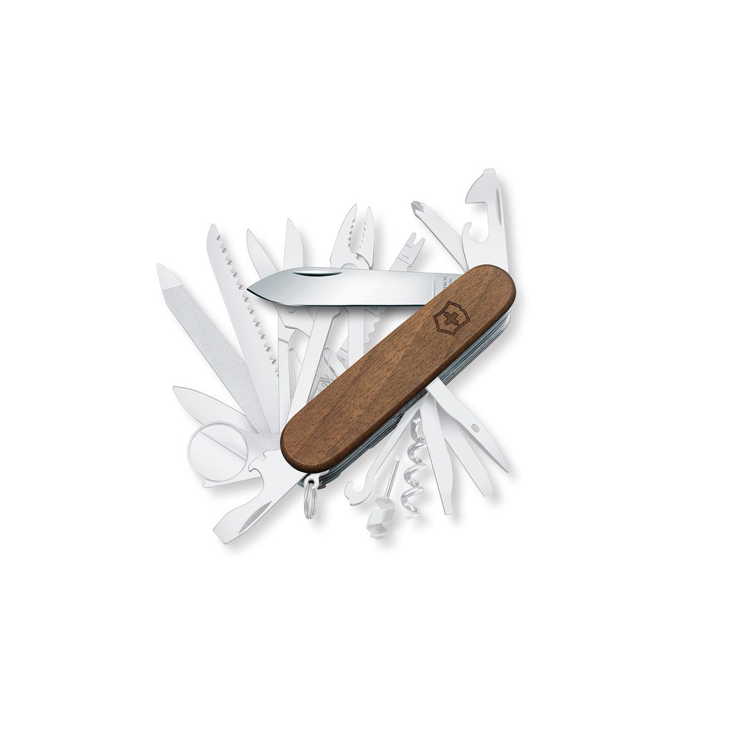Swiss Champ Wood, 91 mm, brown - Victorinox