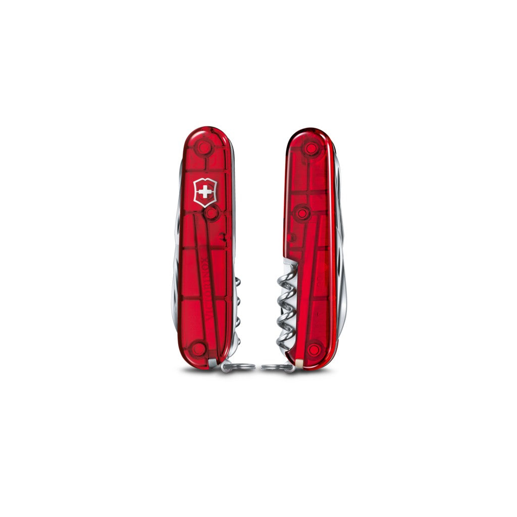 Climber, 91 mm, red transparent - Victorinox