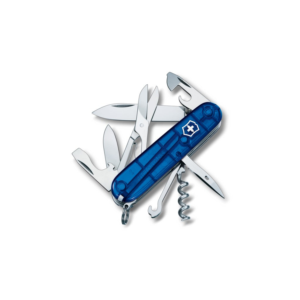 Climber, 91 mm, blue transparent - Victorinox