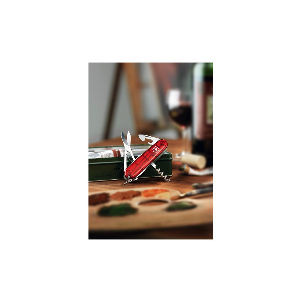 Climber, 91 mm, red transparent - Victorinox