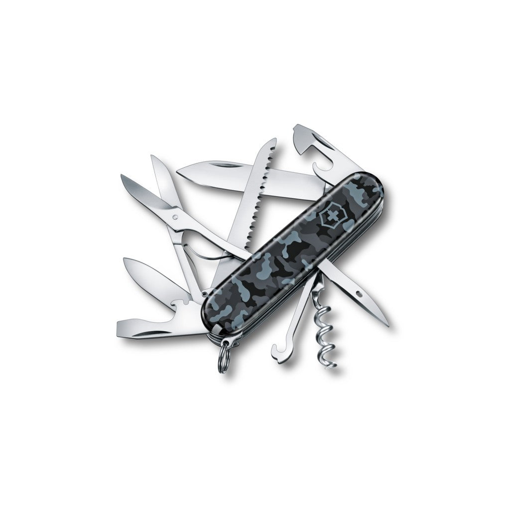 Huntsman, 91 mm, Navy Camouflage - Victorinox
