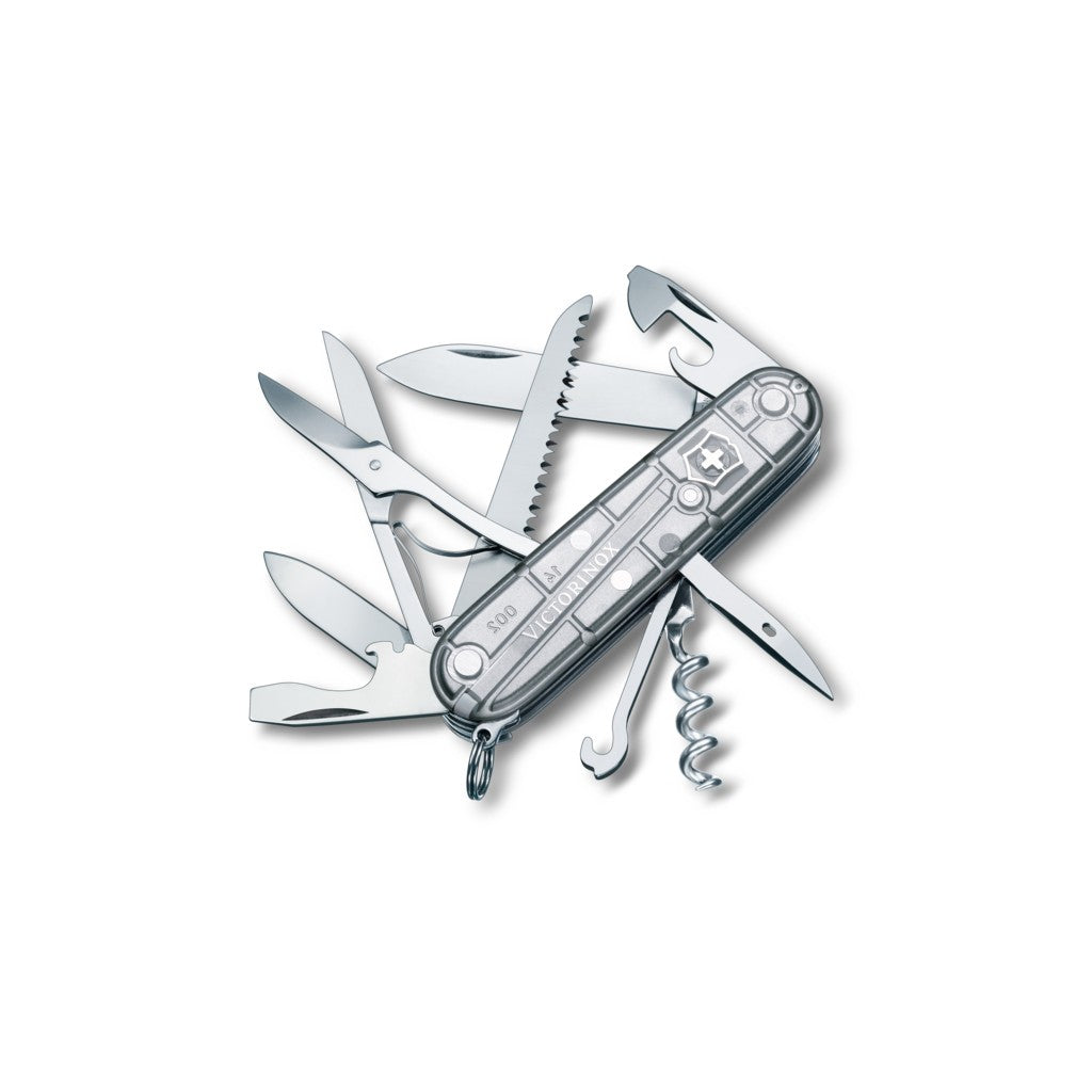 Huntsman, 91 mm, silver transparent - Victorinox