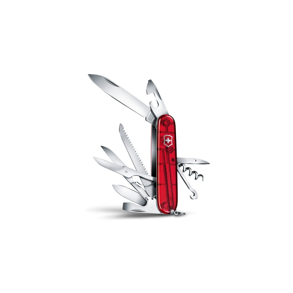 Huntsman, 91 mm, red transparent - Victorinox