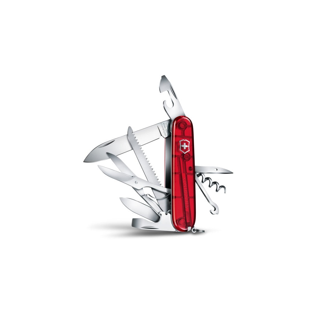 Huntsman, 91 mm, red transparent - Victorinox
