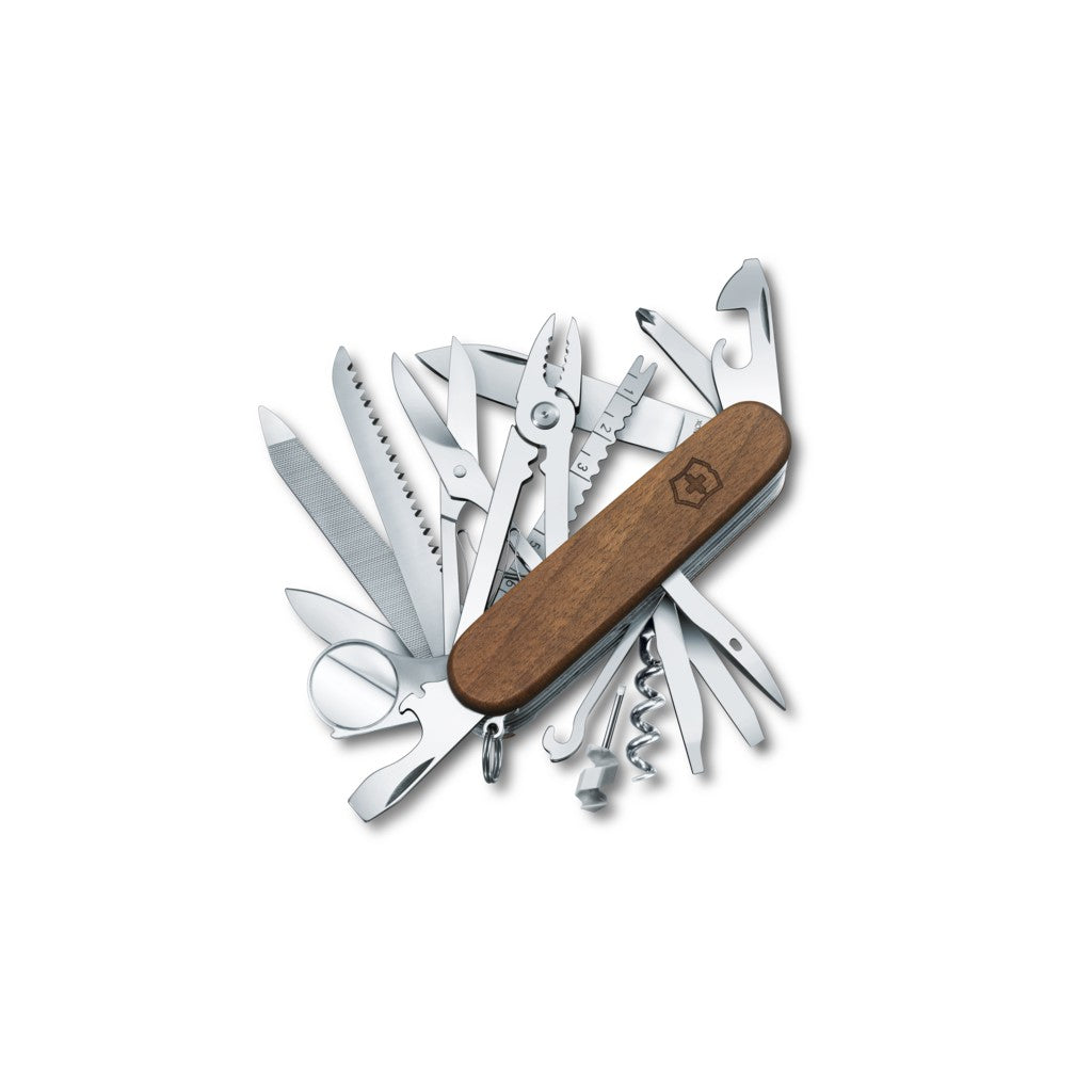 Swiss Champ Wood, 91 mm, brown - Victorinox