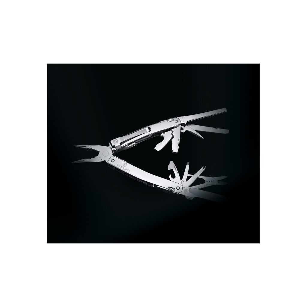 Victorinox Swiss Tool Spirit MX Clip in silver - 3.0224.MKB1 - Victorinox