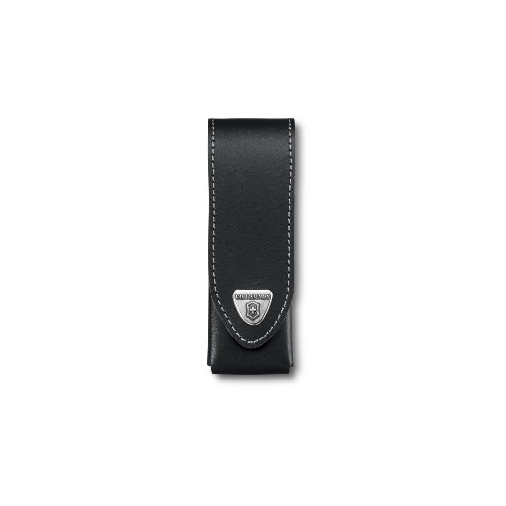 Belt Pouch leather, black - Victorinox