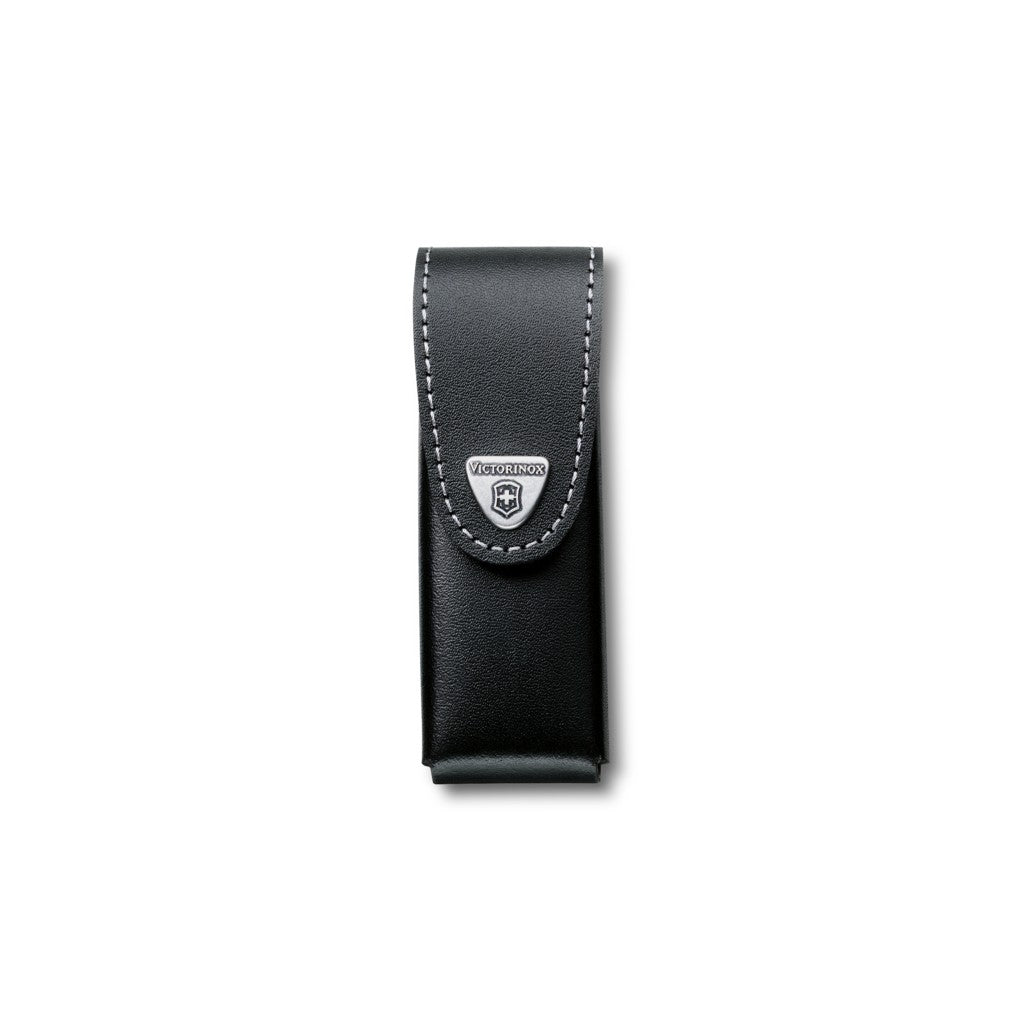 Belt Pouch leather, black - Victorinox