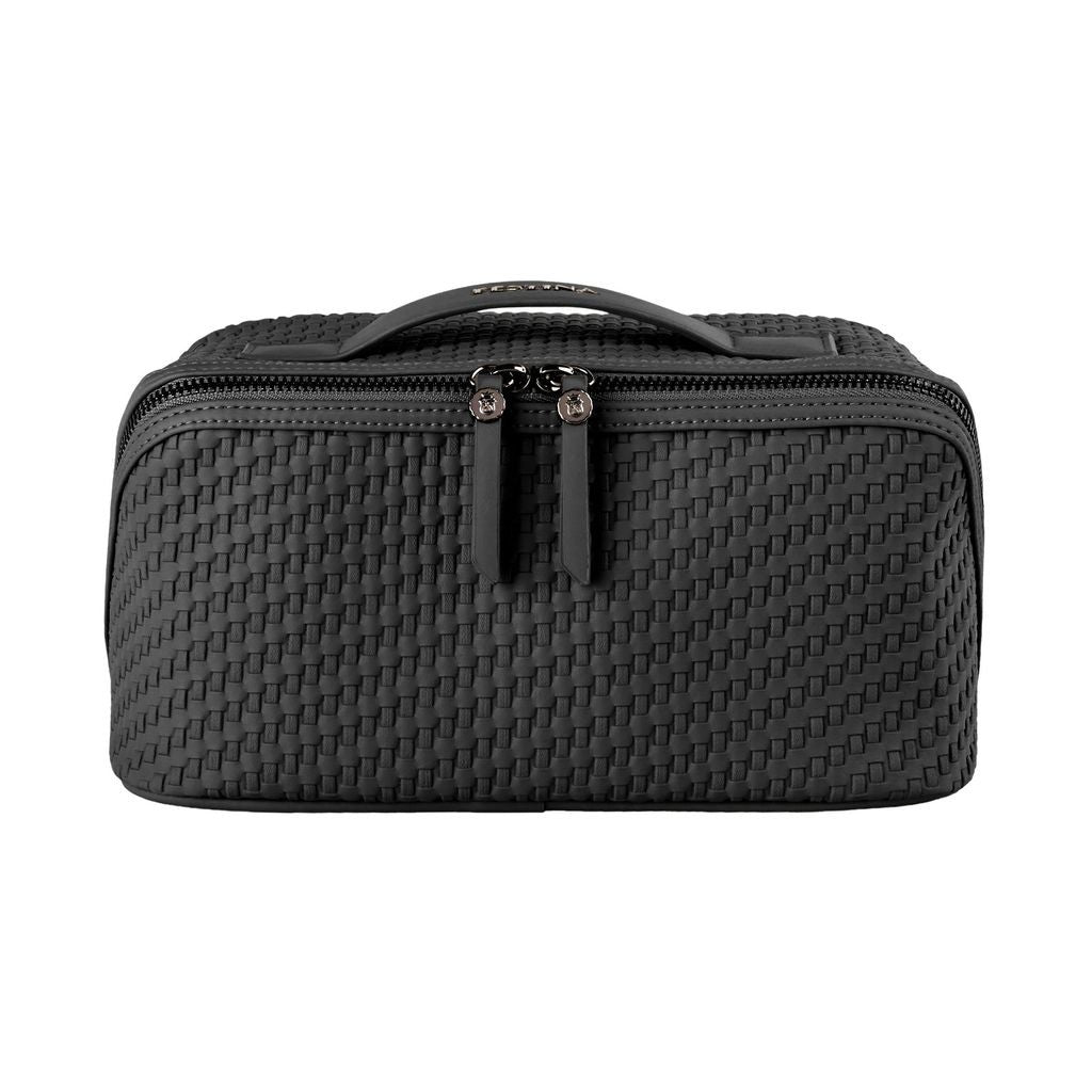 Toiletry Bag Interlace Black
