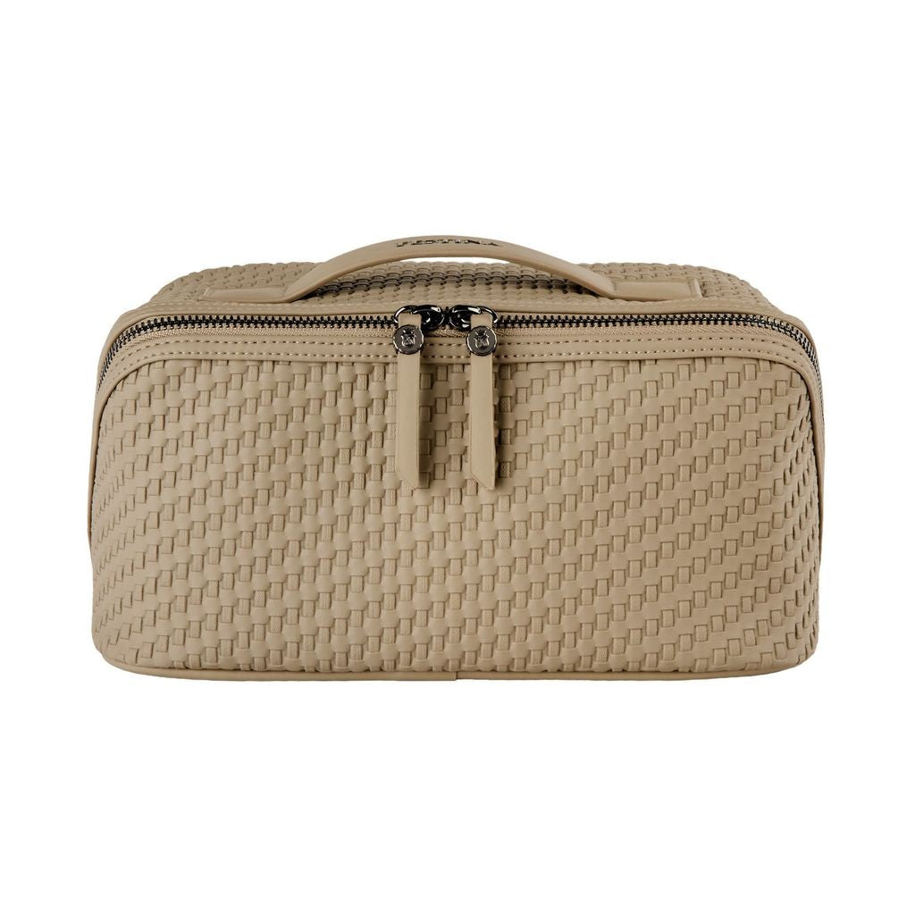 Toiletry Bag Interlace Taupe
