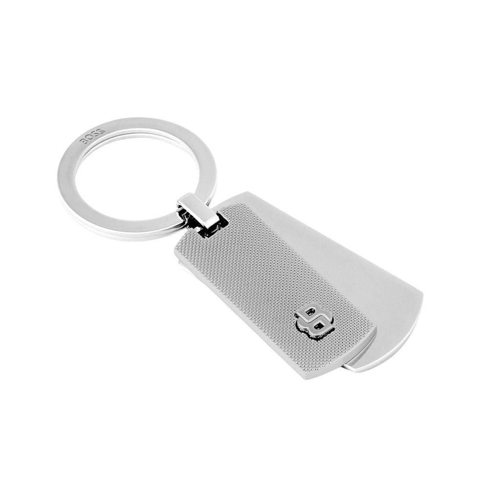 Key ring Double B Diamond Chrome