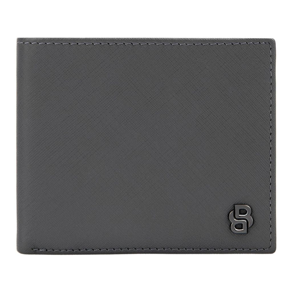 Wallet Double B Saffiano Grey