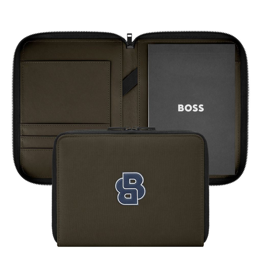Conference folder A5 Varsity Forest Green