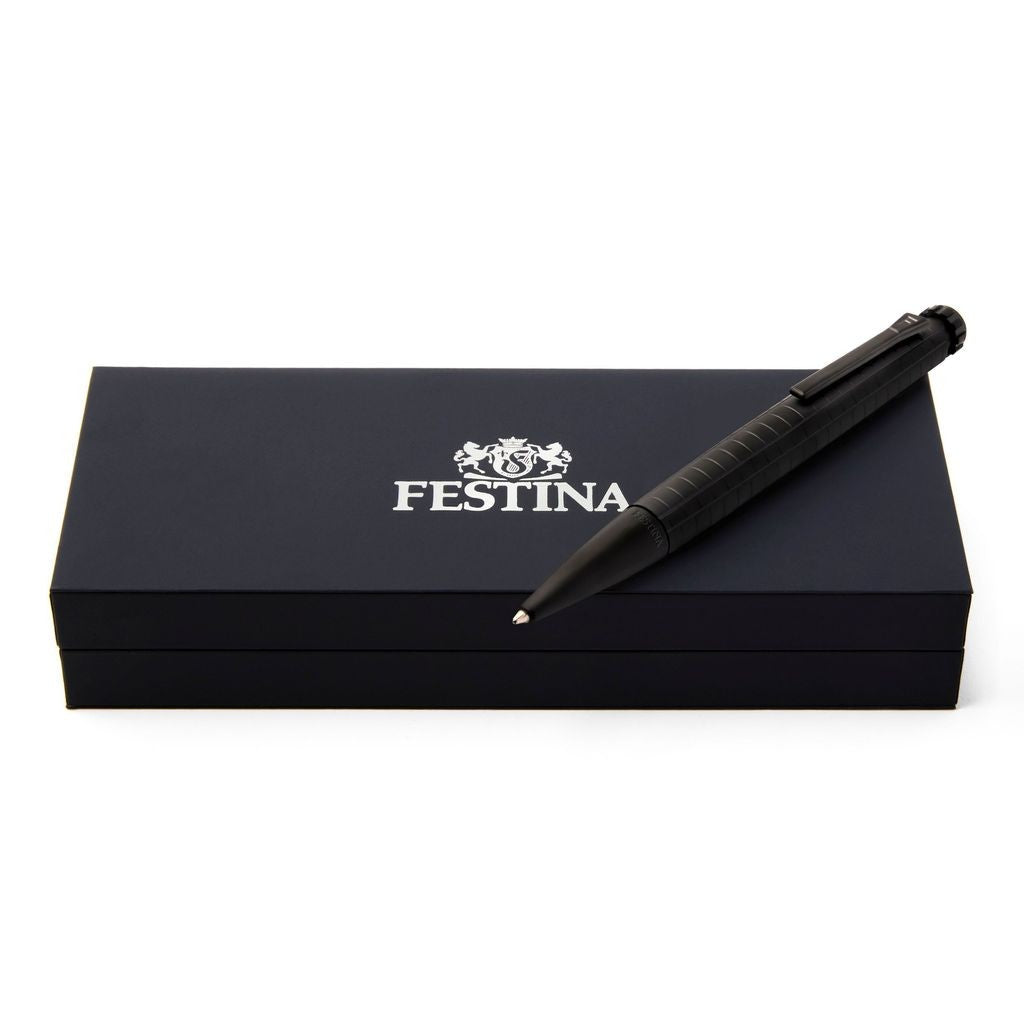 Ballpoint pen Chronobike Band Black - Festina