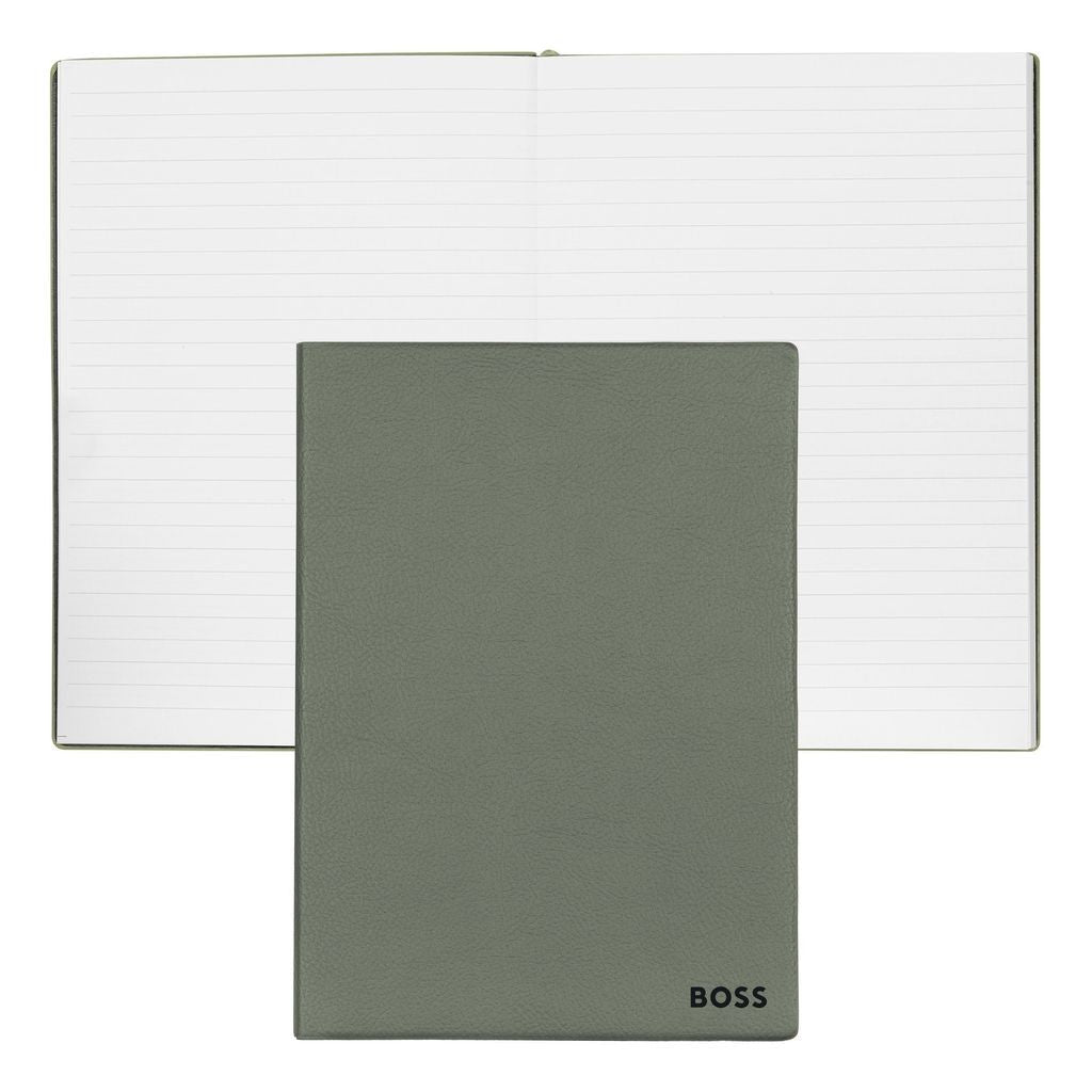 Notebook A5 Essential Khaki Lined - Hugo Boss