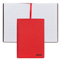 Notebook A6 Essential Red Lined - Hugo Boss