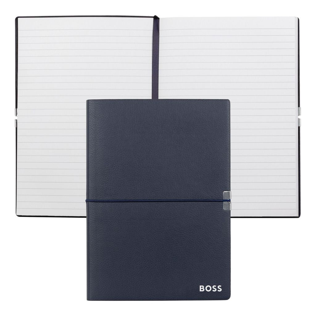 Notebook A5 Elegance Navy Lined -  Hugo Boss