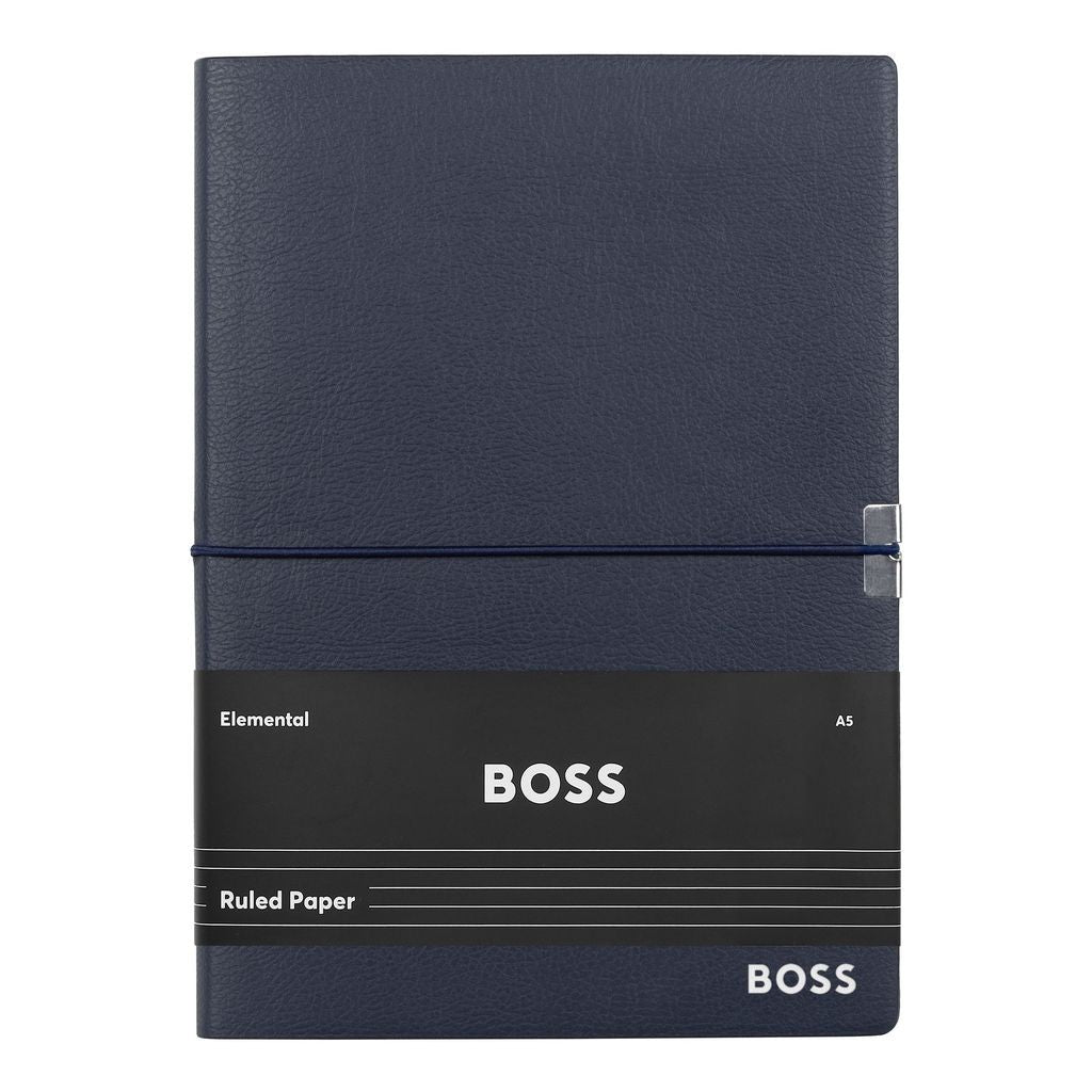 Notebook A5 Elegance Navy Lined -  Hugo Boss