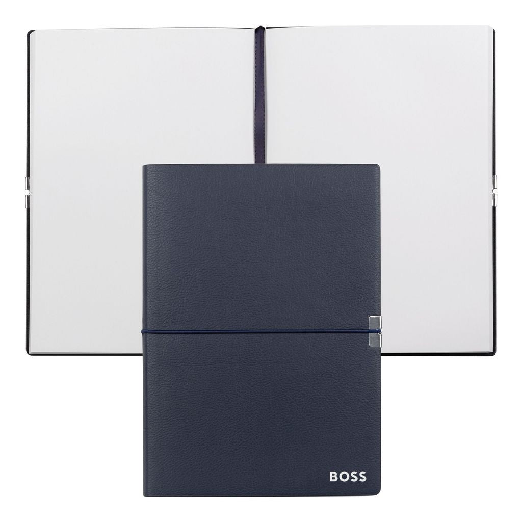 Notebook A5 Elegance Navy Plain -Hugo Boss