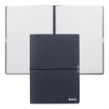 Notebook A5 Elegance Navy Plain -Hugo Boss