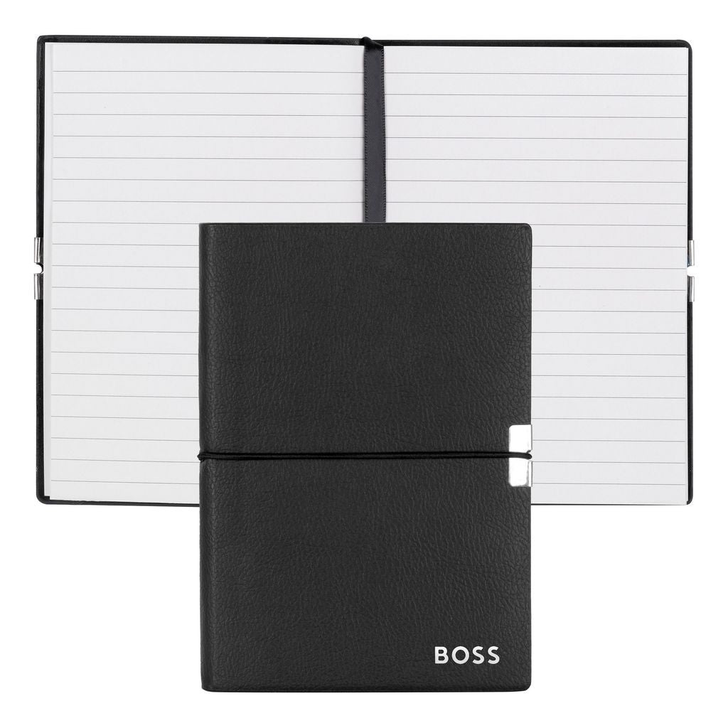 Notebook A6 Elegance Black Lined - Hugo Boss