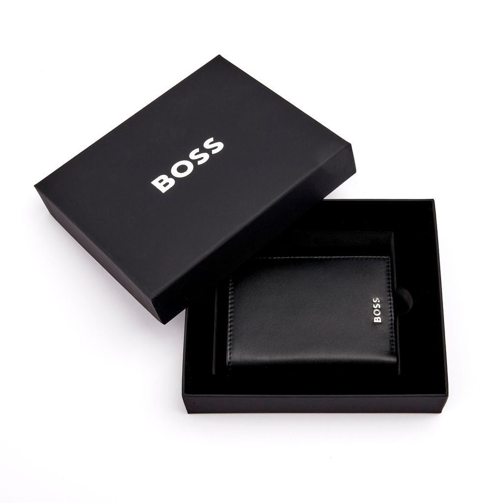 Card holder trifold Classic Smooth Black - Hugo Boss