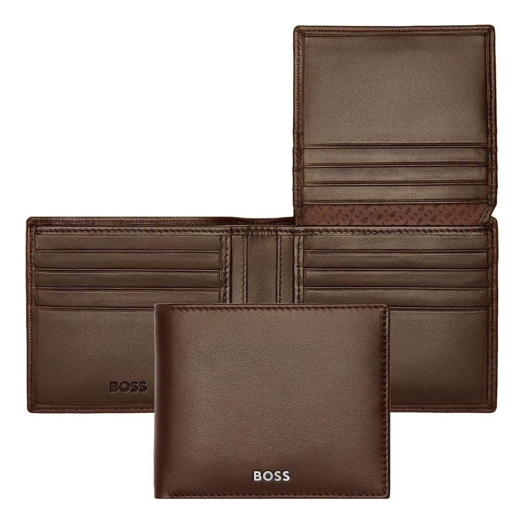 Wallet with flap Classic Smooth Brown -Hugo Boss