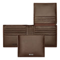 Wallet with flap Classic Smooth Brown -Hugo Boss