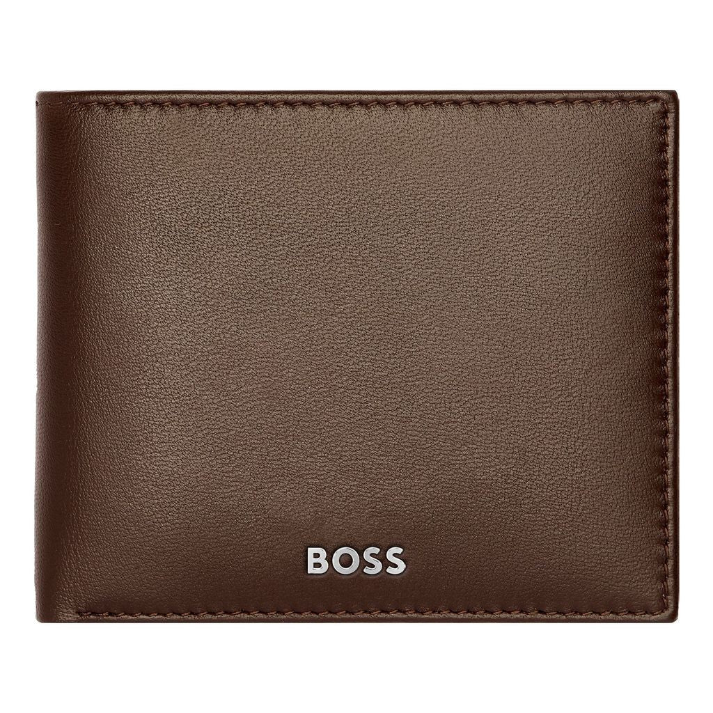 Wallet with flap Classic Smooth Brown -Hugo Boss