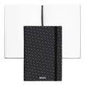 Notebook A5 Monogram Grey Lined - Hugo Boss