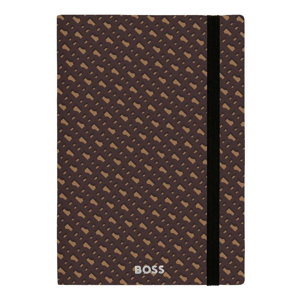 Notebook A5 Monogram Camel Lined -Hugo Boss