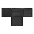 Money wallet with flap Classic Grained  Black - Hugo Boss