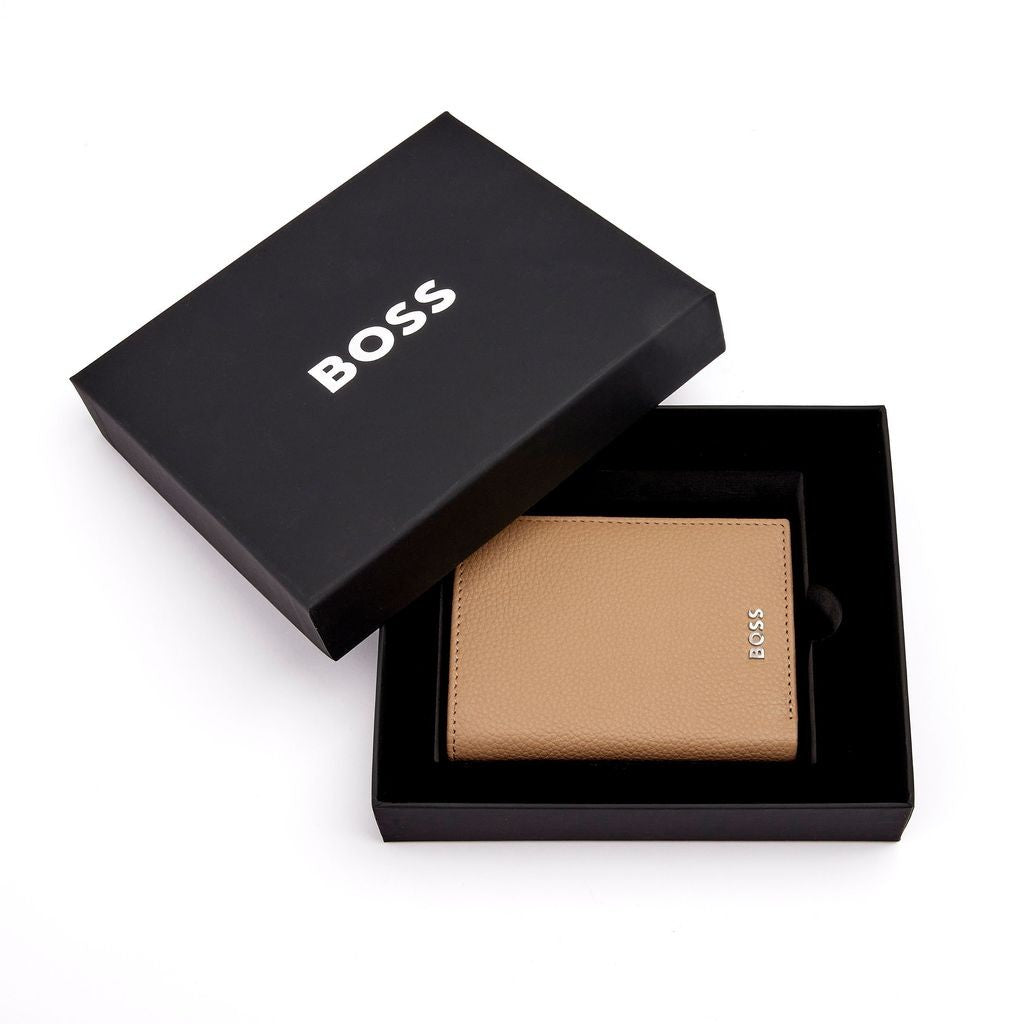 Money wallet Vertical flap Classic Grained Camel - Hugo Boss